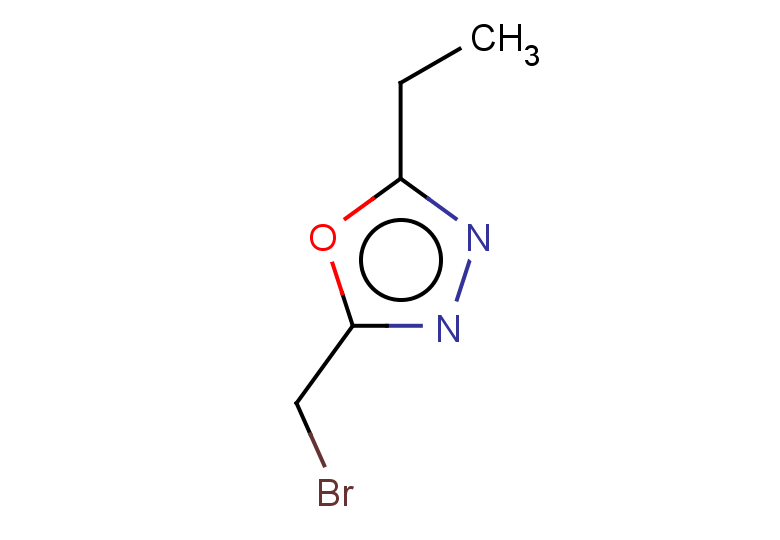 2-(bromomethyl)-5-ethyl-1,3,4-oxadiazole