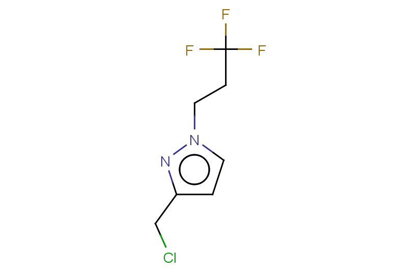 3-(chloromethyl)-1-(3,3,3-trifluoropropyl)-1H-pyrazole