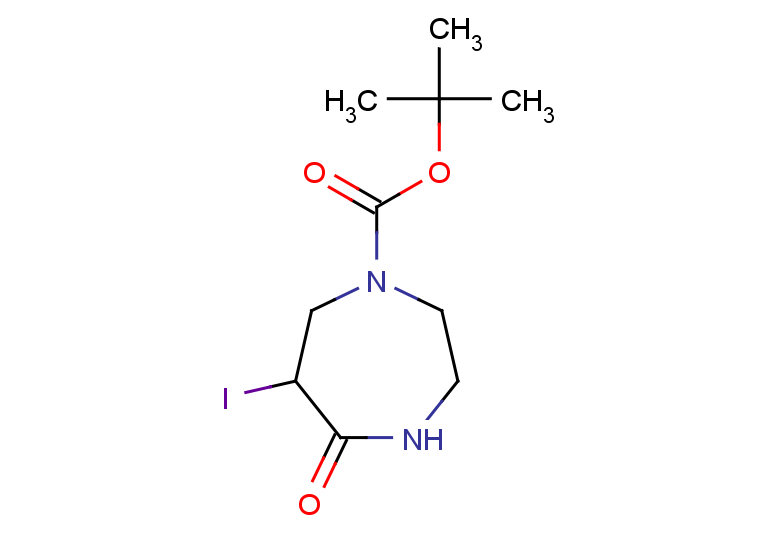 tert-butyl 6-iodo-5-oxo-1,4-diazepane-1-carboxylate
