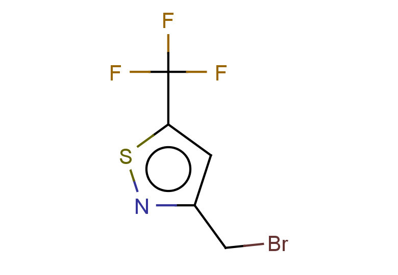 3-(bromomethyl)-5-(trifluoromethyl)-1,2-thiazole