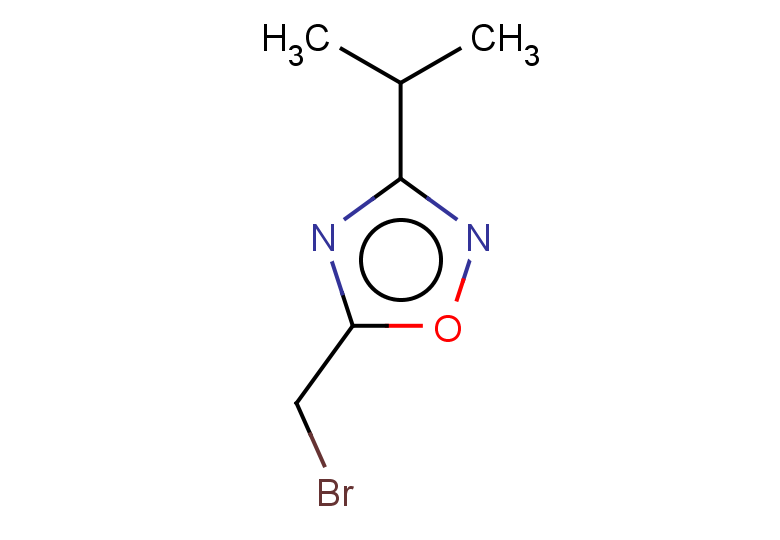 5-(bromomethyl)-3-(propan-2-yl)-1,2,4-oxadiazole