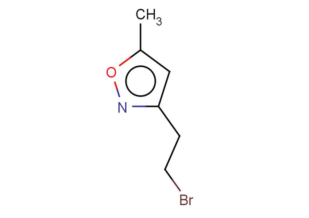 3-(2-bromoethyl)-5-methyl-1,2-oxazole