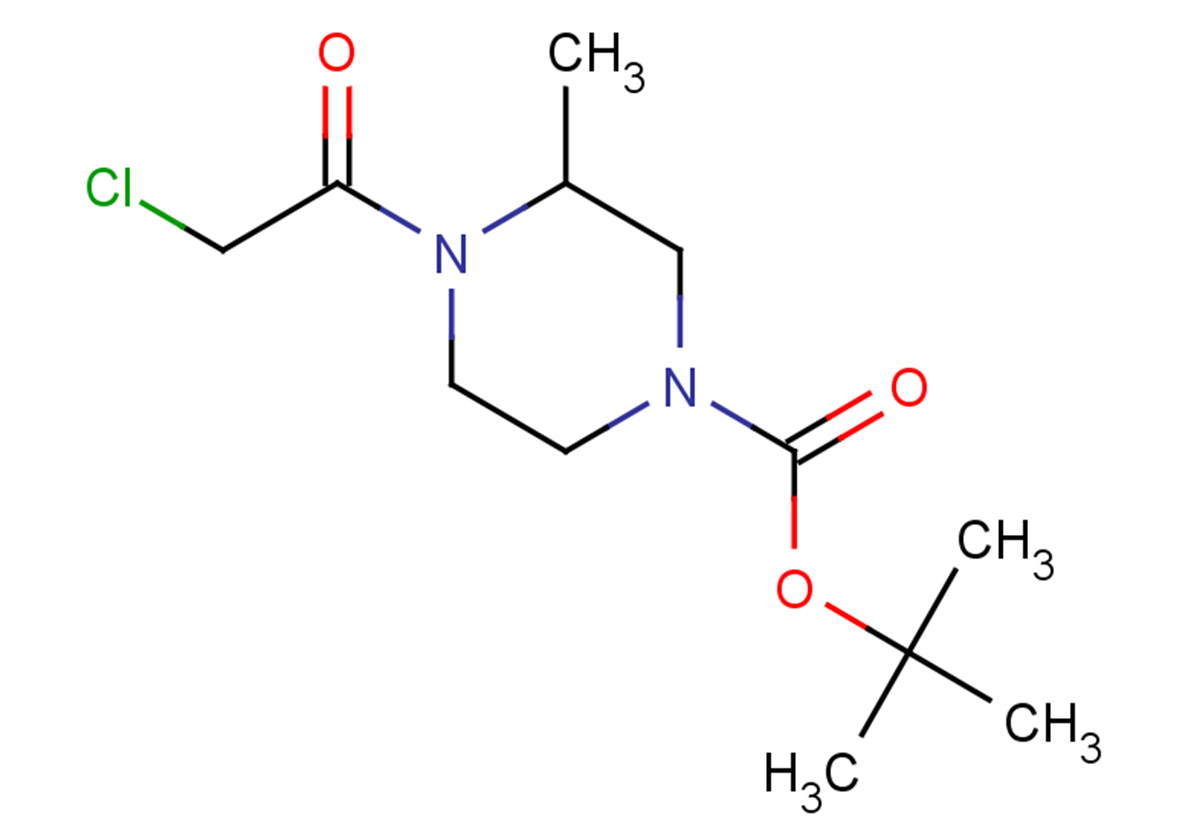 tert-butyl 4-(2-chloroacetyl)-3-methylpiperazine-1-carboxylate