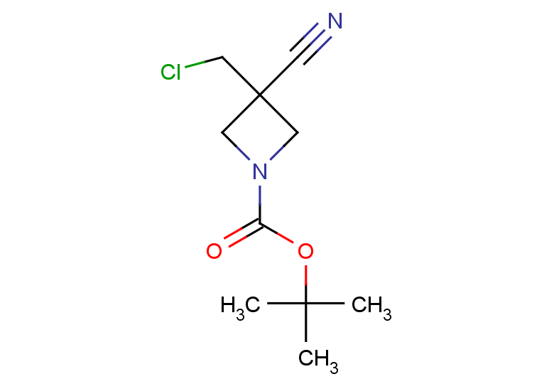 tert-butyl 3-(chloromethyl)-3-cyanoazetidine-1-carboxylate