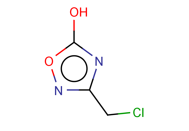 3-(chloromethyl)-1,2,4-oxadiazol-5-ol