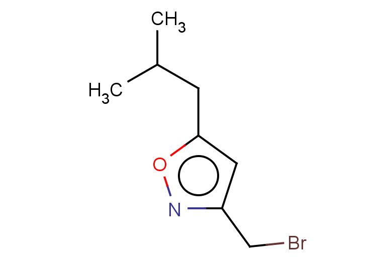 3-(bromomethyl)-5-(2-methylpropyl)-1,2-oxazole