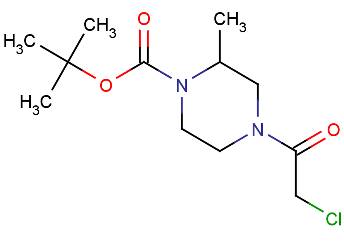 tert-butyl 4-(2-chloroacetyl)-2-methylpiperazine-1-carboxylate