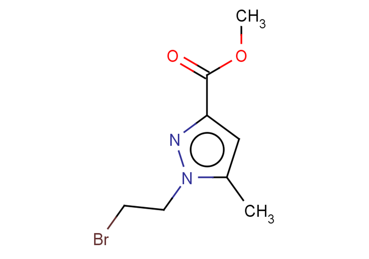 methyl 1-(2-bromoethyl)-5-methyl-1H-pyrazole-3-carboxylate