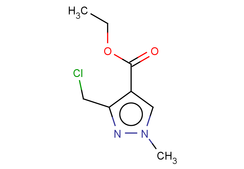 ethyl 3-(chloromethyl)-1-methyl-1H-pyrazole-4-carboxylate
