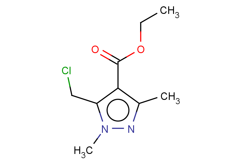ethyl 5-(chloromethyl)-1,3-dimethyl-1H-pyrazole-4-carboxylate