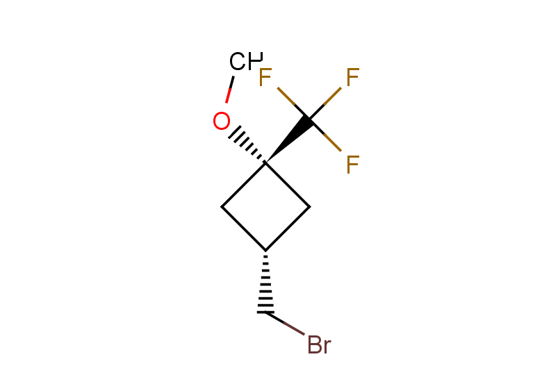 3-(bromomethyl)-1-methoxy-1-(trifluoromethyl)cyclobutane