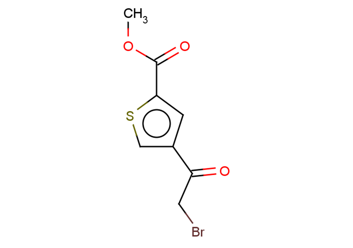 methyl 4-(2-bromoacetyl)thiophene-2-carboxylate
