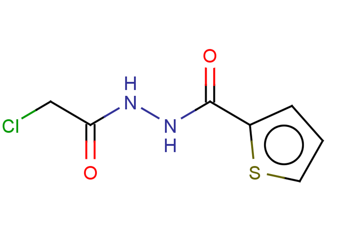 N'-(2-chloroacetyl)thiophene-2-carbohydrazide