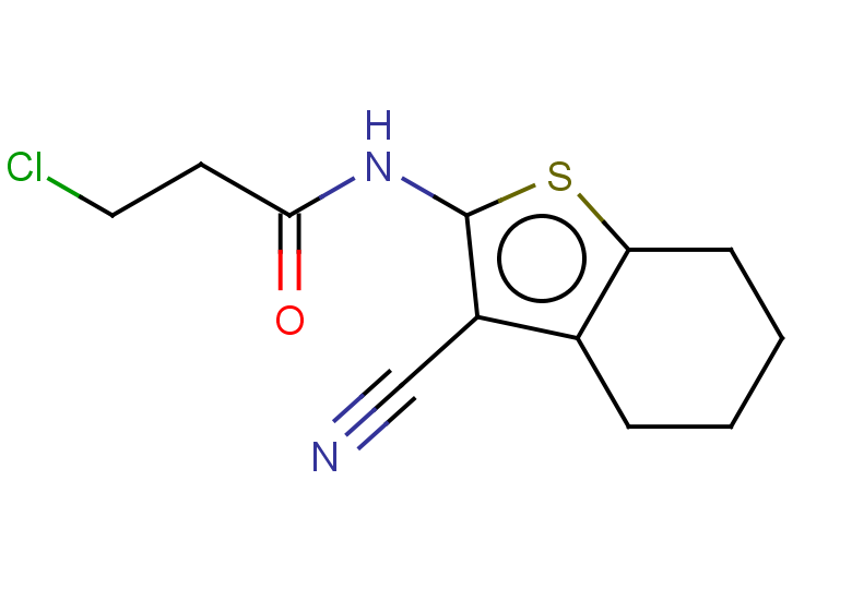 3-chloro-N-(3-cyano-4,5,6,7-tetrahydro-1-benzothiophen-2-yl)propanamide
