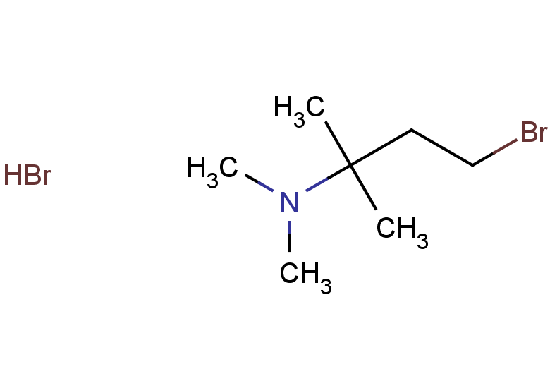(4-bromo-2-methylbutan-2-yl)dimethylamine hydrobromide