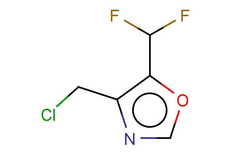 4-(chloromethyl)-5-(difluoromethyl)-1,3-oxazole