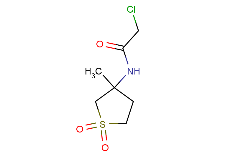 2-chloro-N-(3-methyl-1,1-dioxo-1lambda6-thiolan-3-yl)acetamide