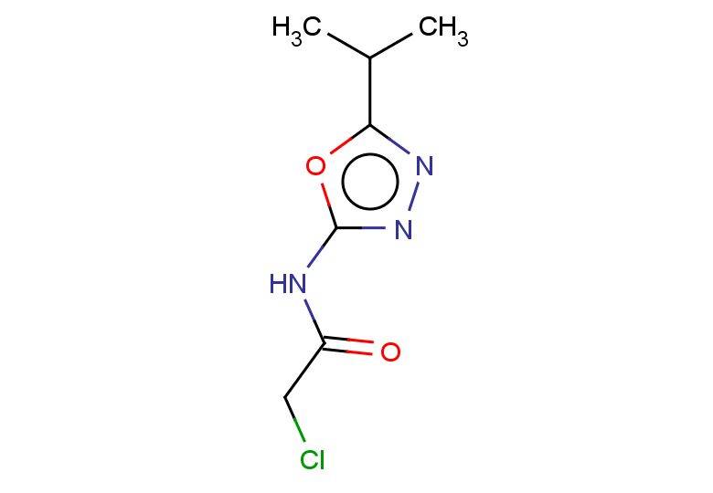2-chloro-N-[5-(propan-2-yl)-1,3,4-oxadiazol-2-yl]acetamide