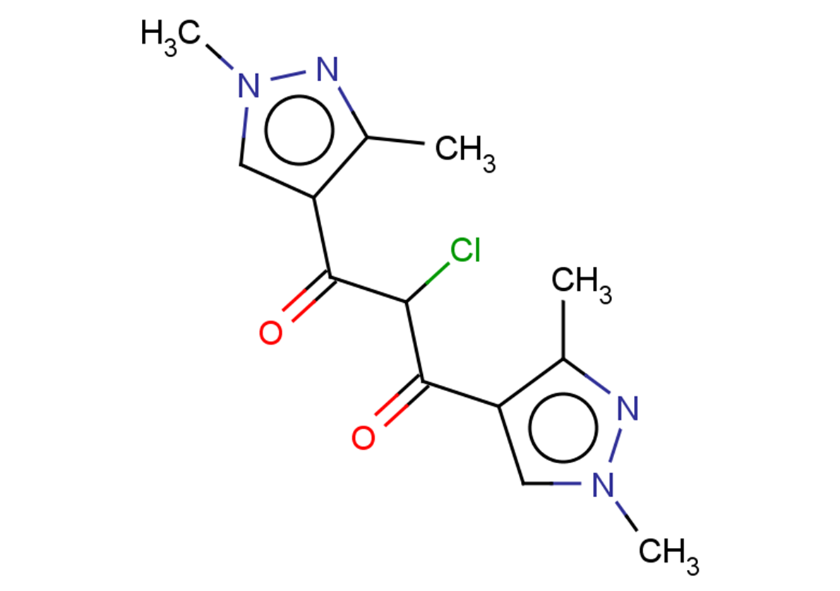 2-CHLORO-1,3-BIS(1,3-DIMETHYL-1H-PYRAZOL-4-YL)PROPANE-1,3-DIONE