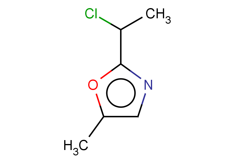 2-(1-chloroethyl)-5-methyl-1,3-oxazole