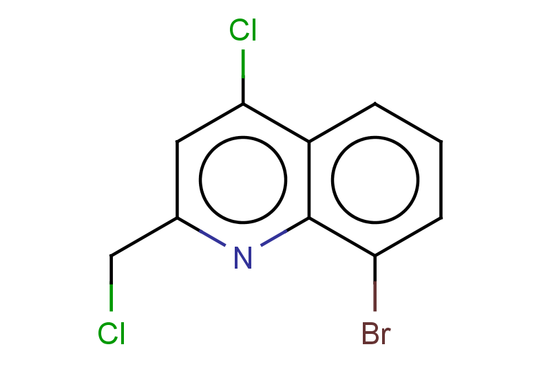 8-bromo-4-chloro-2-(chloromethyl)quinoline