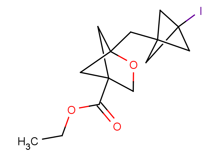 ethyl 1-({3-iodobicyclo[1.1.1]pentan-1-yl}methyl)-2-oxabicyclo[2.1.1]hexane-4-carboxylate