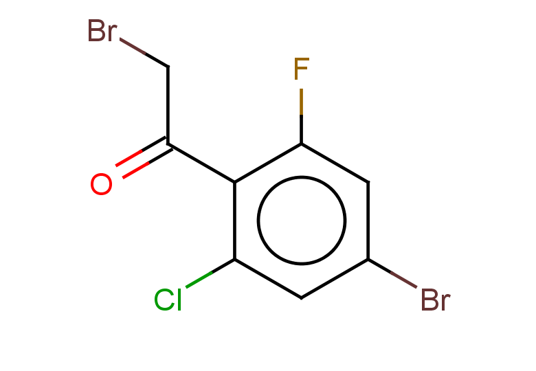 2-bromo-1-(4-bromo-2-chloro-6-fluorophenyl)ethan-1-one