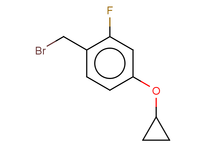1-(bromomethyl)-4-cyclopropoxy-2-fluorobenzene