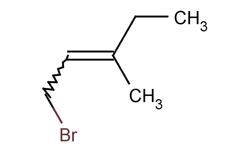 1-bromo-3-methylpent-2-ene