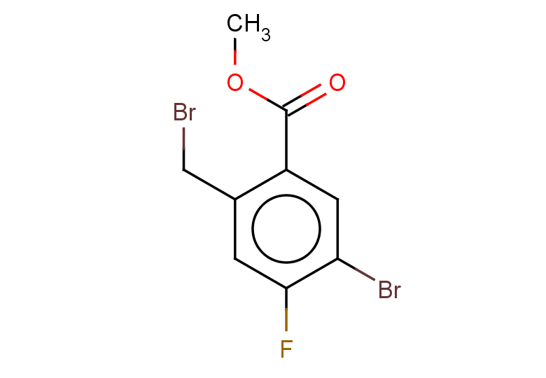 methyl 5-bromo-2-(bromomethyl)-4-fluorobenzoate