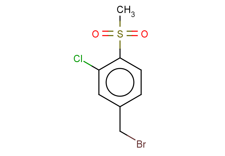 4-(bromomethyl)-2-chloro-1-methanesulfonylbenzene