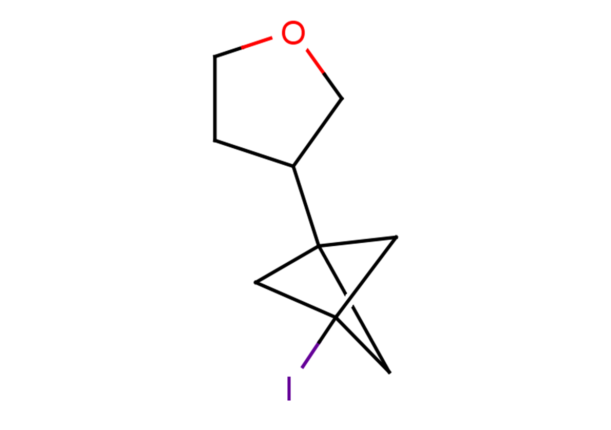 3-{3-iodobicyclo[1.1.1]pentan-1-yl}oxolane