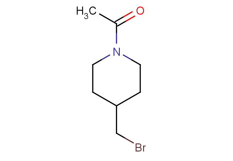 1-[4-(bromomethyl)piperidin-1-yl]ethan-1-one