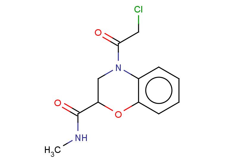 4-(2-chloroacetyl)-N-methyl-3,4-dihydro-2H-1,4-benzoxazine-2-carboxamide
