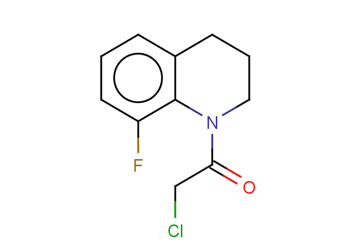 2-chloro-1-(8-fluoro-1,2,3,4-tetrahydroquinolin-1-yl)ethan-1-one