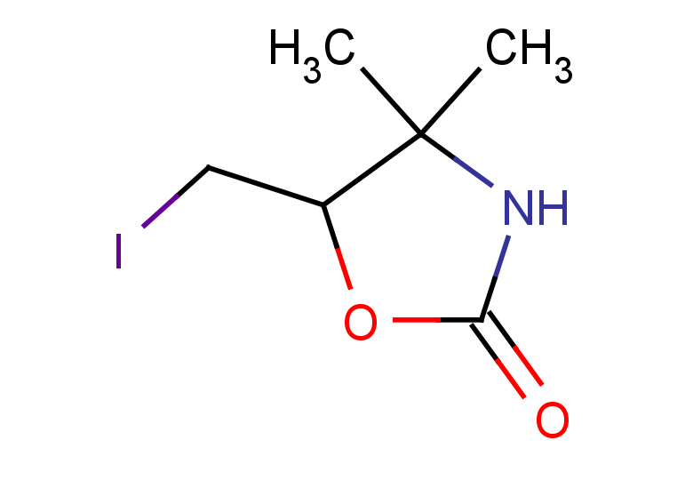5-(iodomethyl)-4,4-dimethyl-1,3-oxazolidin-2-one