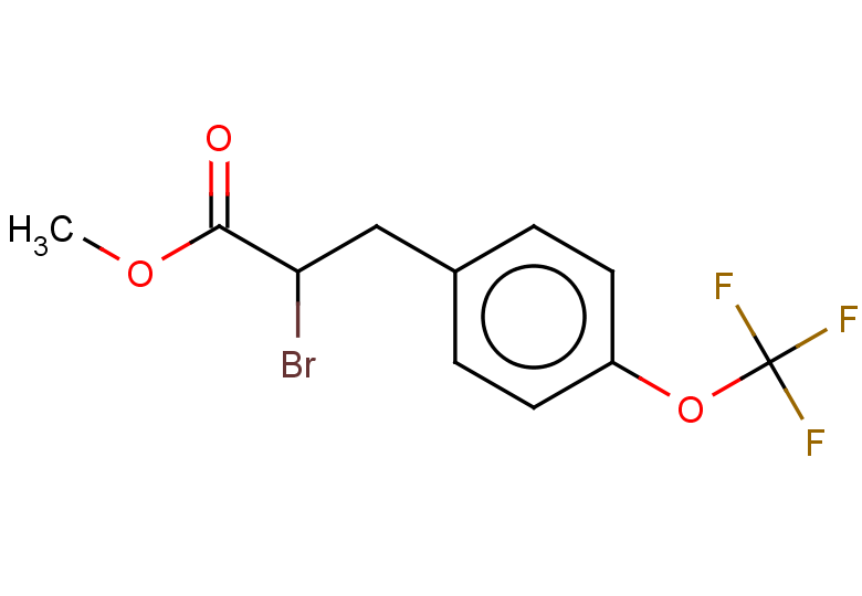 methyl 2-bromo-3-[4-(trifluoromethoxy)phenyl]propanoate
