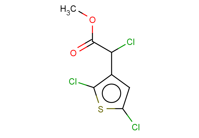methyl 2-chloro-2-(2,5-dichlorothiophen-3-yl)acetate