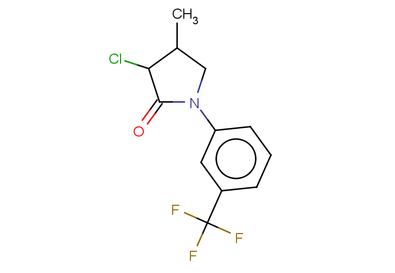 3-chloro-4-methyl-1-[3-(trifluoromethyl)phenyl]pyrrolidin-2-one