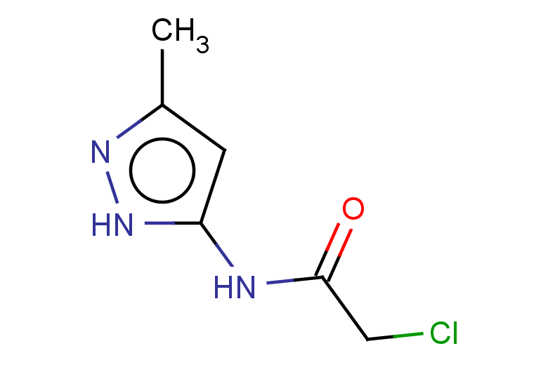 2-chloro-N-(3-methyl-1H-pyrazol-5-yl)acetamide