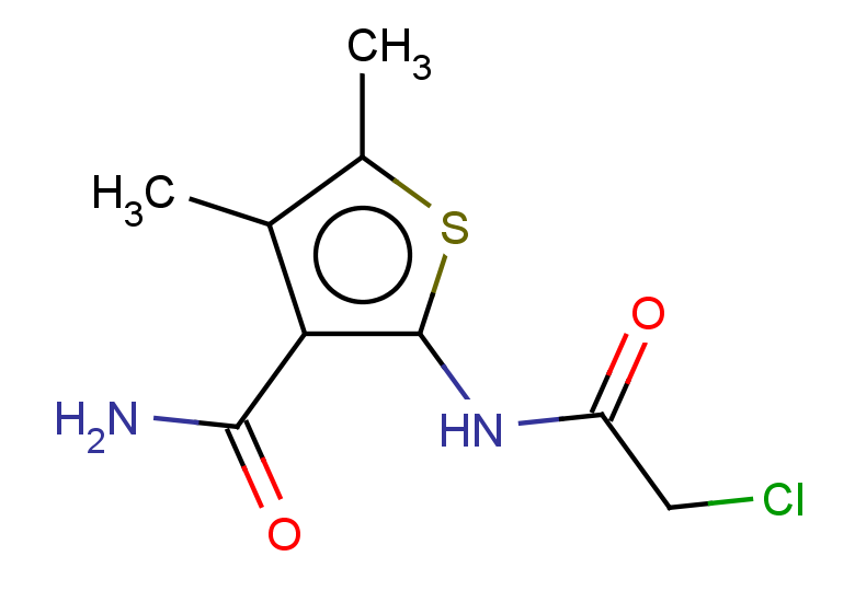 2-(2-chloroacetamido)-4,5-dimethylthiophene-3-carboxamide