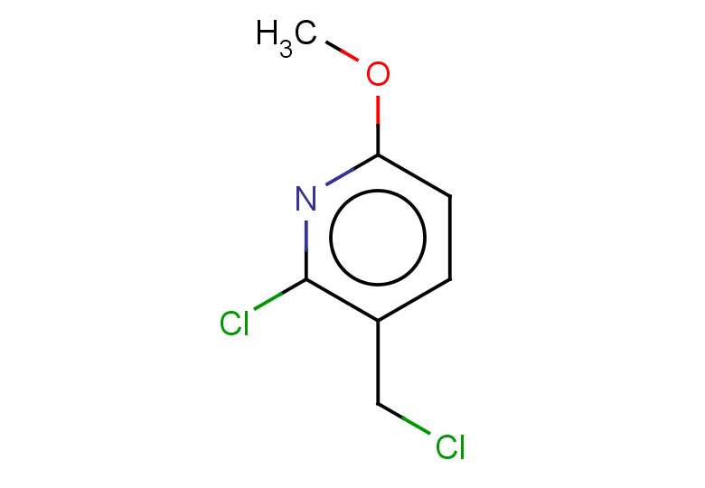 2-chloro-3-(chloromethyl)-6-methoxypyridine