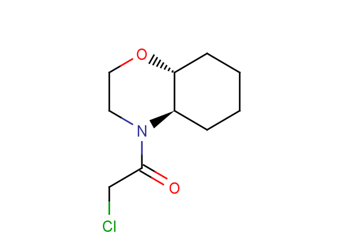 1-[(4aR,8aR)-octahydro-2H-1,4-benzoxazin-4-yl]-2-chloroethan-1-one