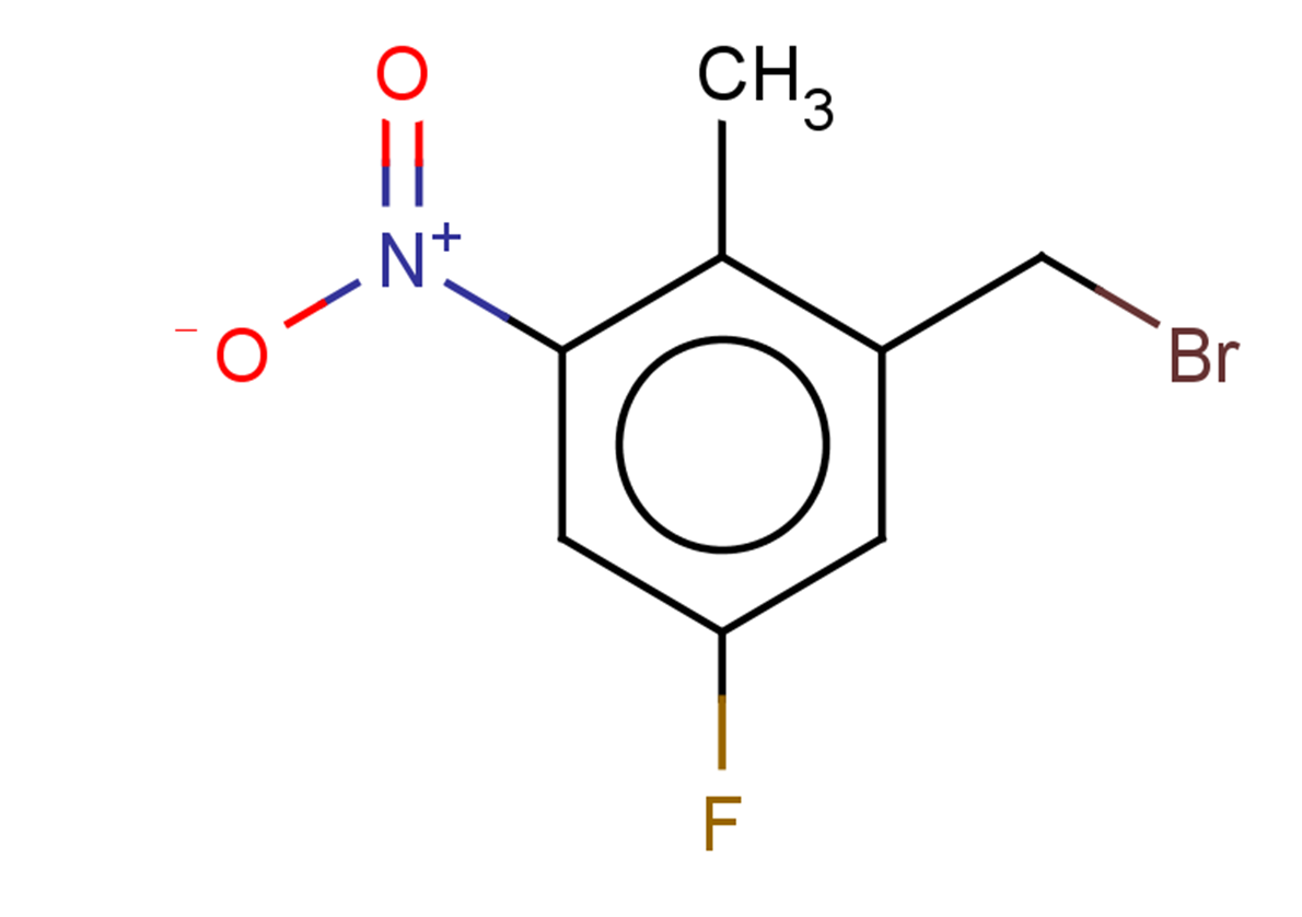1-(bromomethyl)-5-fluoro-2-methyl-3-nitrobenzene