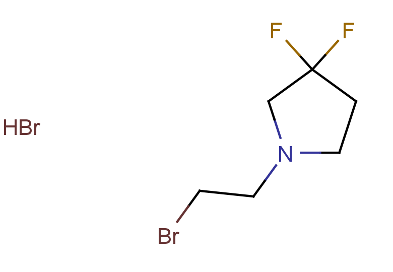 1-(2-bromoethyl)-3,3-difluoropyrrolidine hydrobromide
