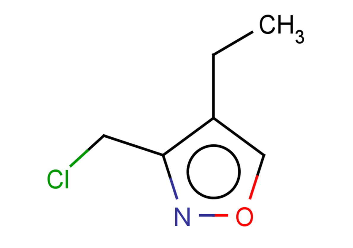 3-(chloromethyl)-4-ethyl-1,2-oxazole