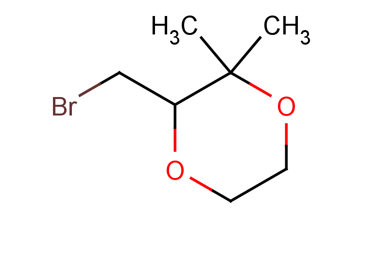 3-(bromomethyl)-2,2-dimethyl-1,4-dioxane