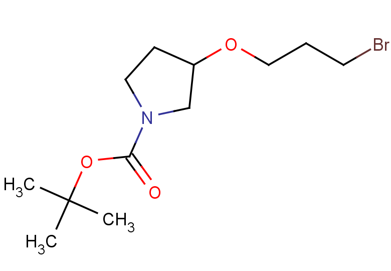 tert-butyl 3-(3-bromopropoxy)pyrrolidine-1-carboxylate