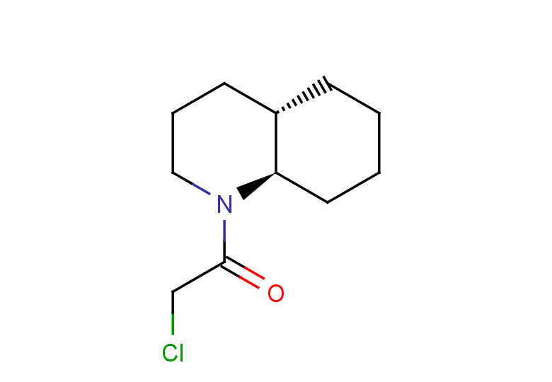 1-[(4aS,8aR)-decahydroquinolin-1-yl]-2-chloroethan-1-one