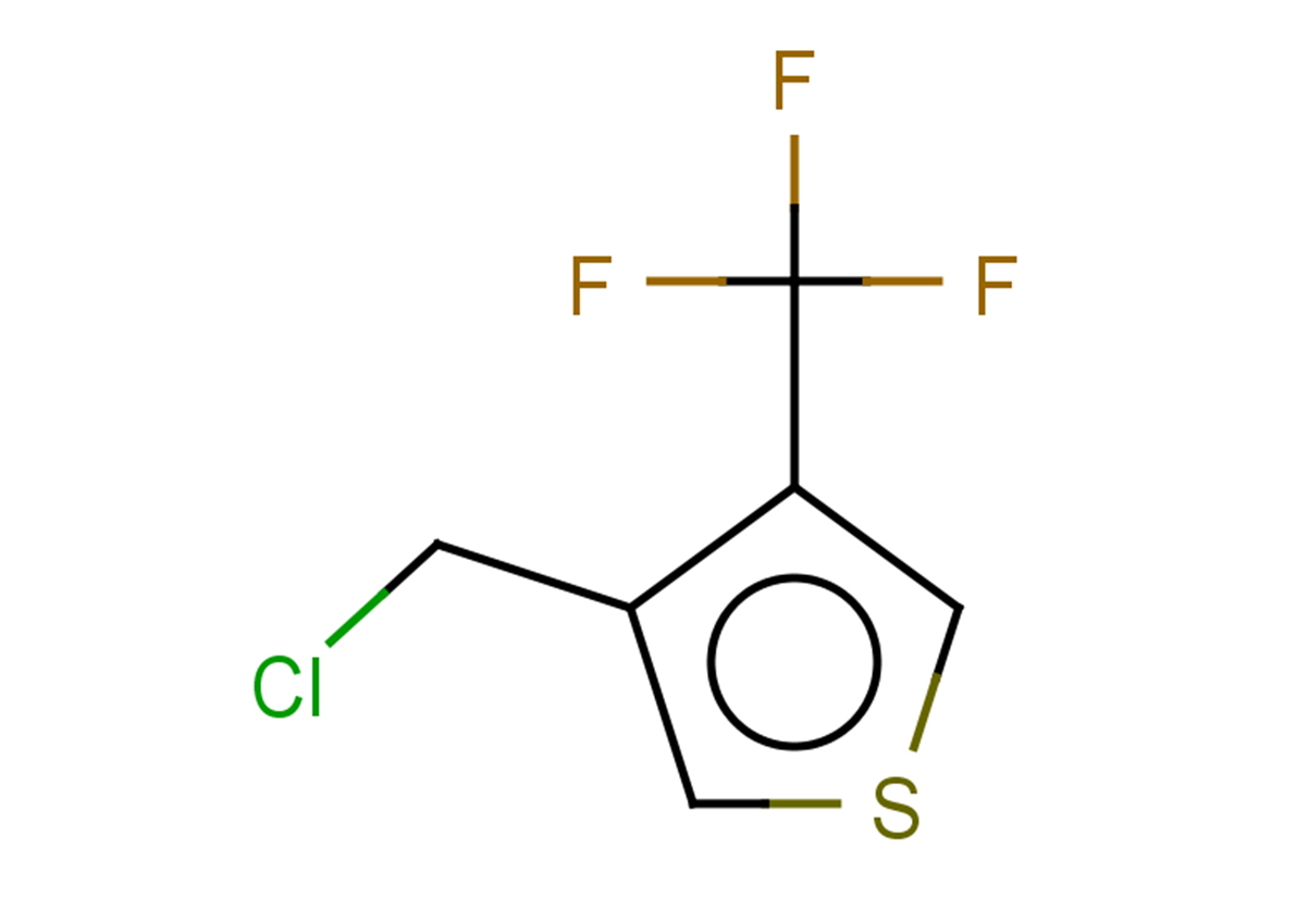 3-(chloromethyl)-4-(trifluoromethyl)thiophene